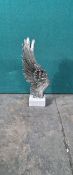 Ex Display Silver Right Angel Wing Ornament by CIMC Home