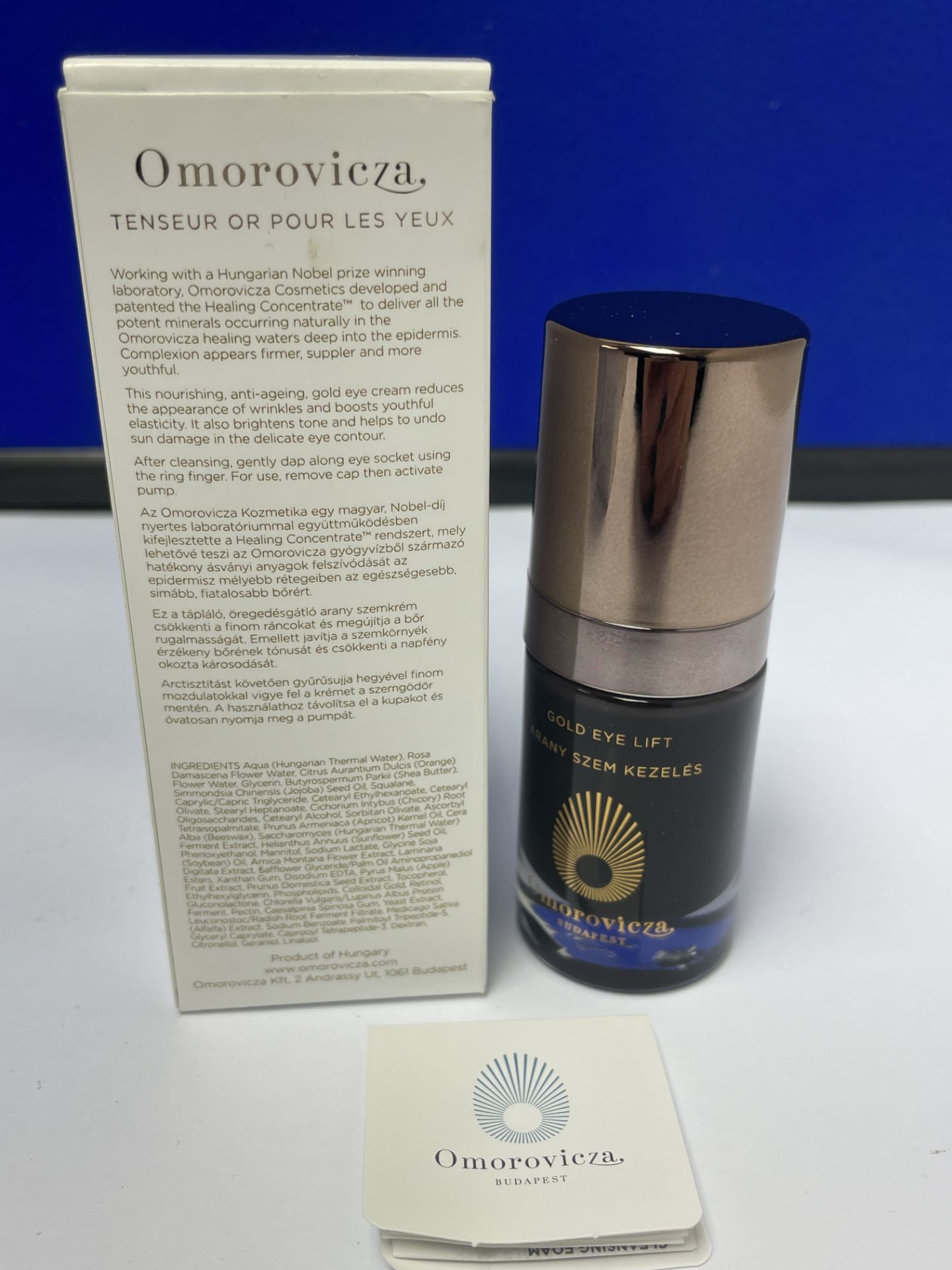 Omorovicza Budapest Gold Eye Lift | RRP £160.00 - Image 2 of 2