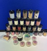 36 x Nail Art Glitters/Foils | See description