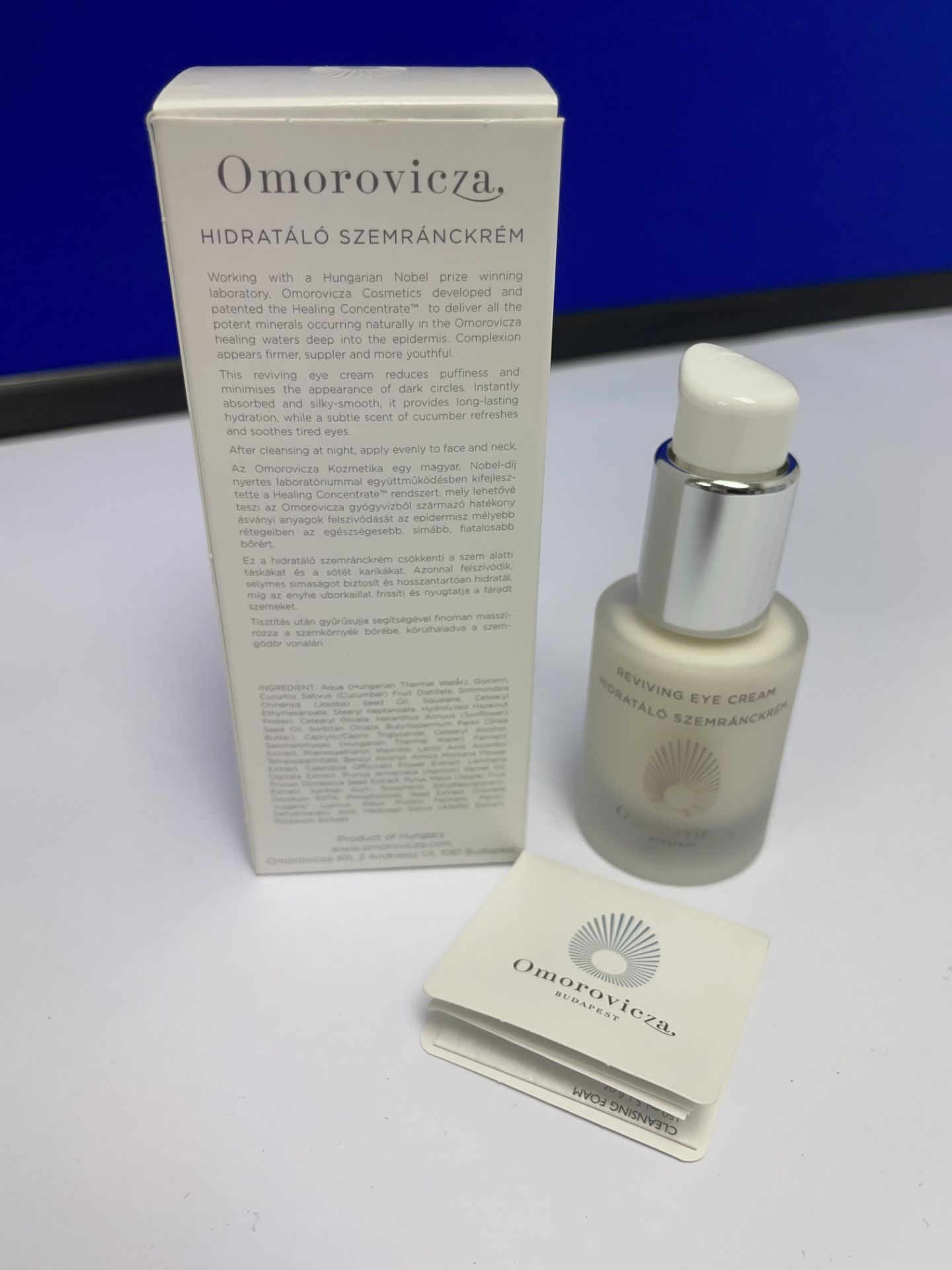 Omorovicza Budapest Reviving Eye Cream | RRP £90.00 - Image 2 of 2