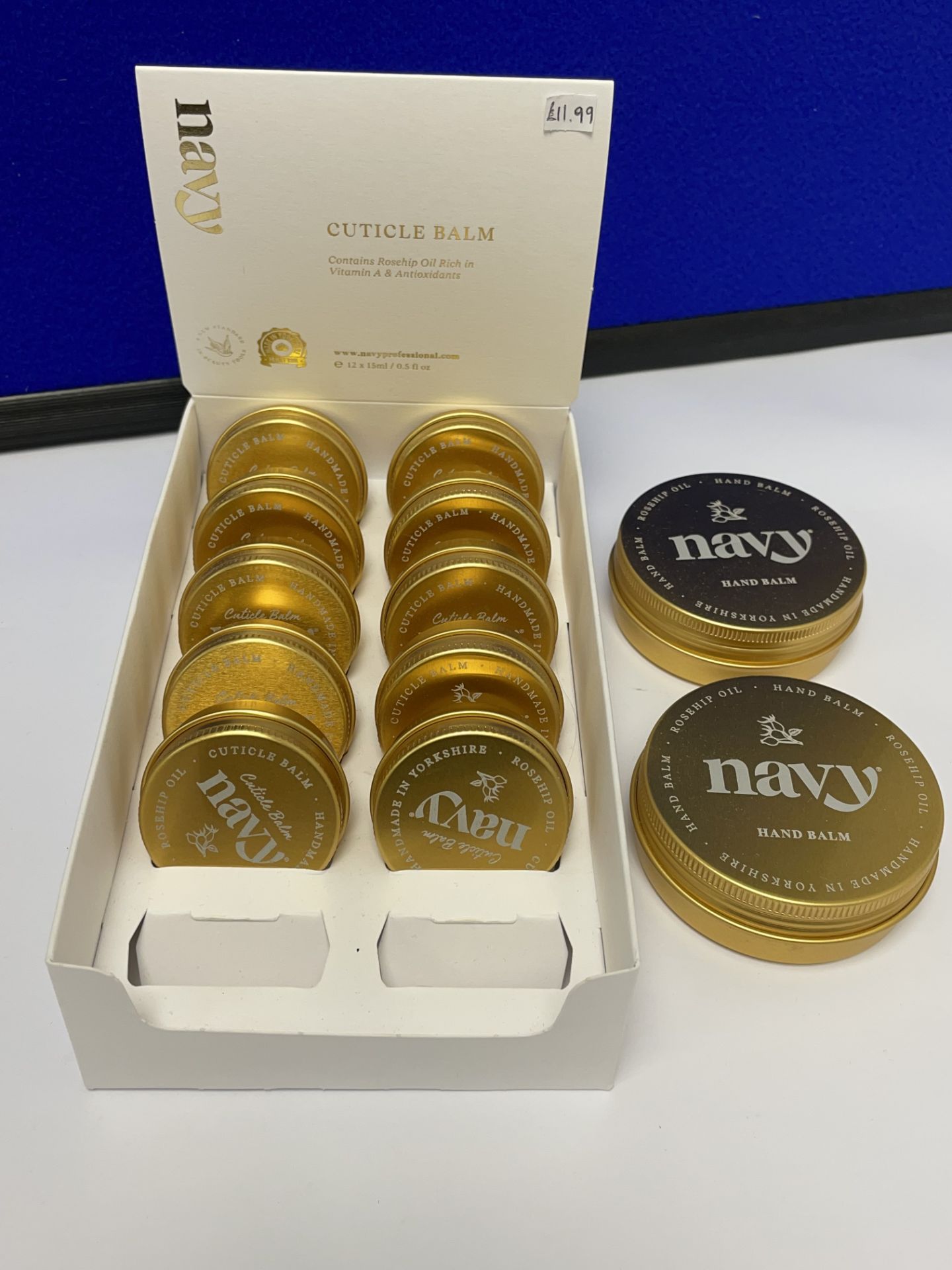 40 x Navy Hand & Nail Products | Total RRP £275.60