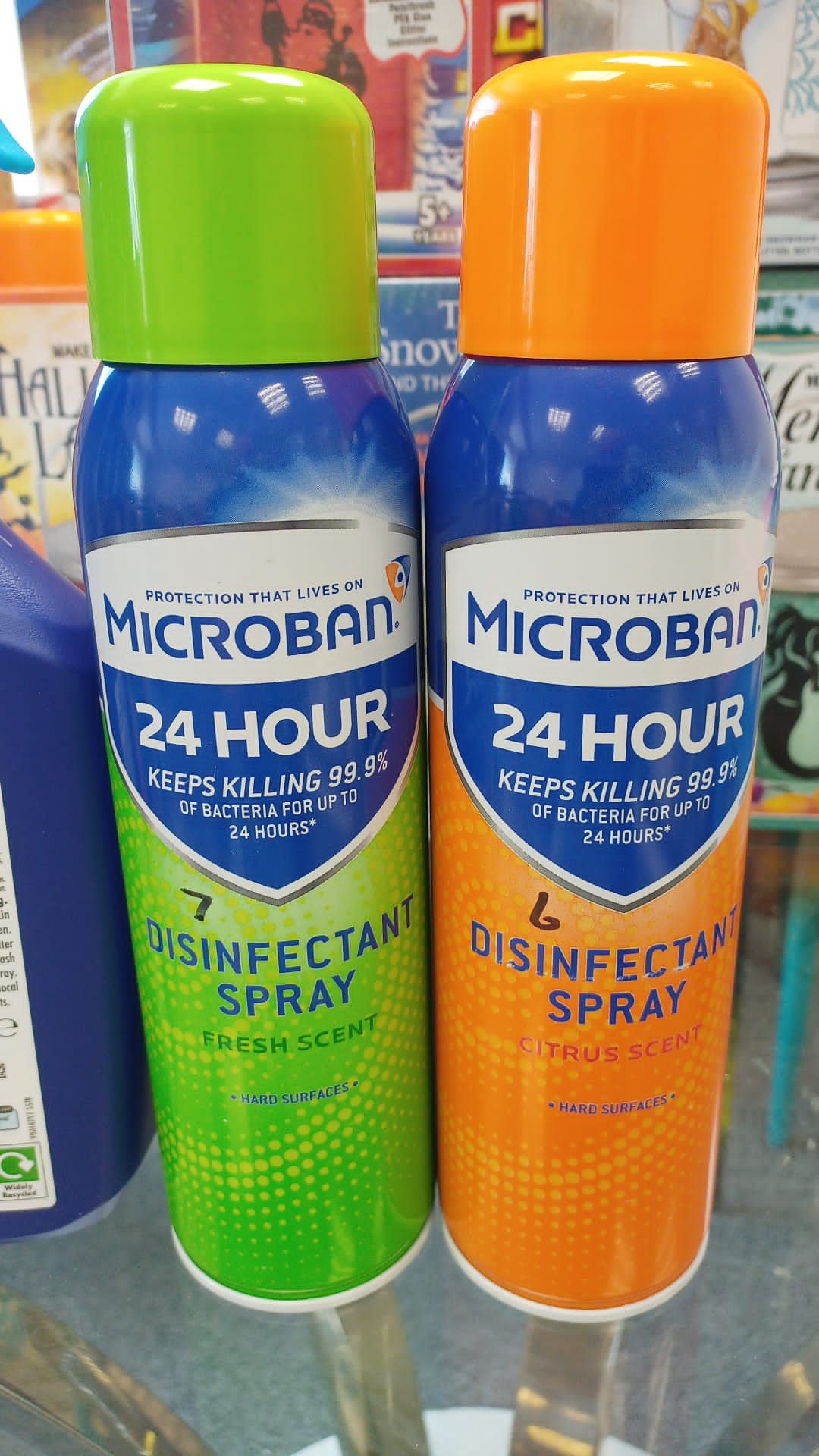 1344 x Microban Detergent 400ml Spray | Citrus | Total RRP £6,720