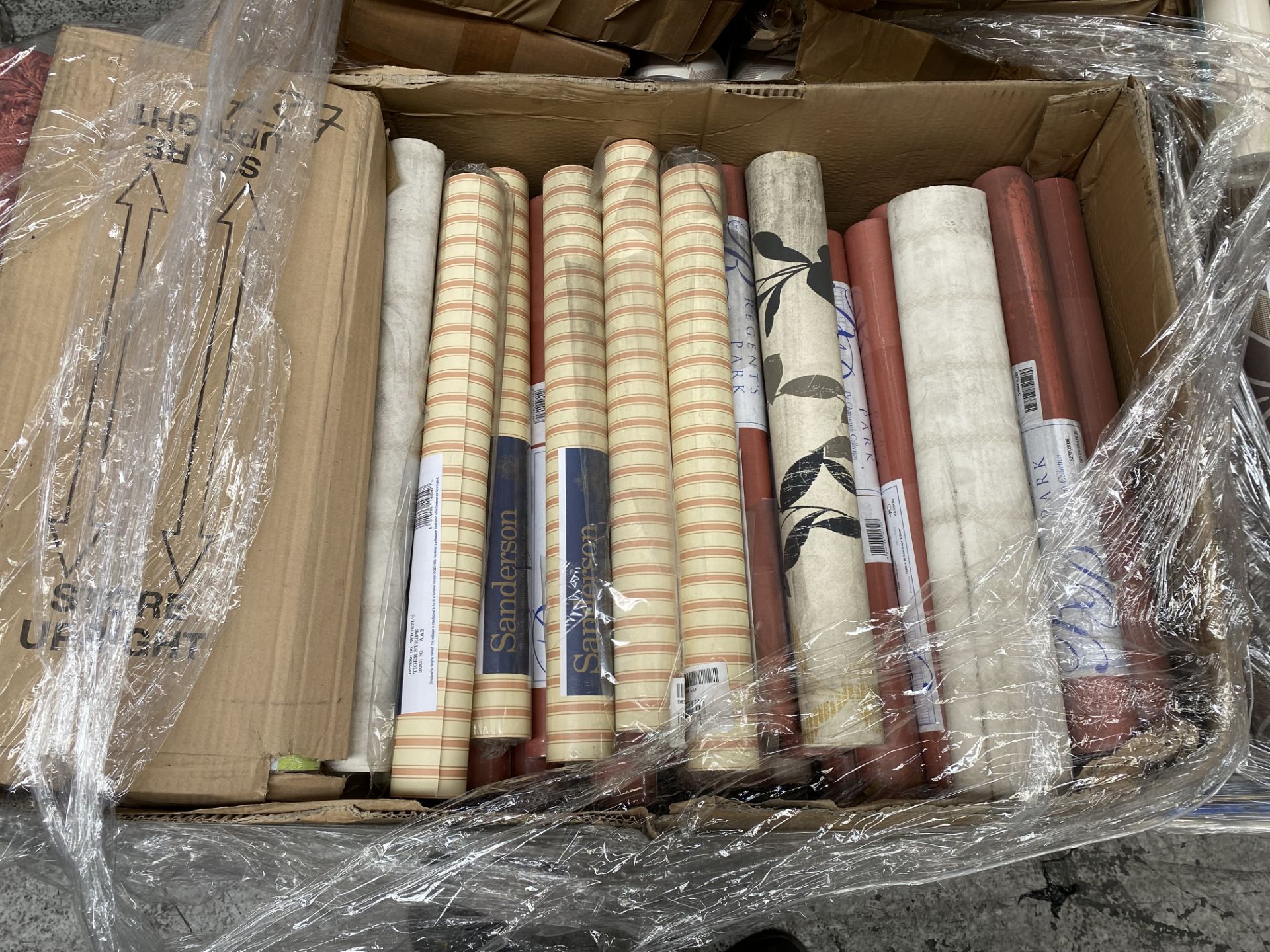 Large Quantity Of Various Rolls Of Wallpapers - Image 4 of 9