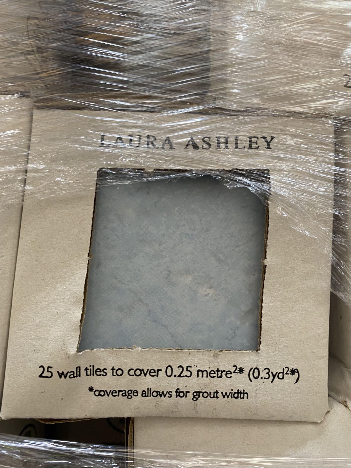 576 x Boxes Of Laura Ashley Chambray Wall Tiles, 98mm x 98mm ( 25 Tiles Per Box ) - Image 3 of 3