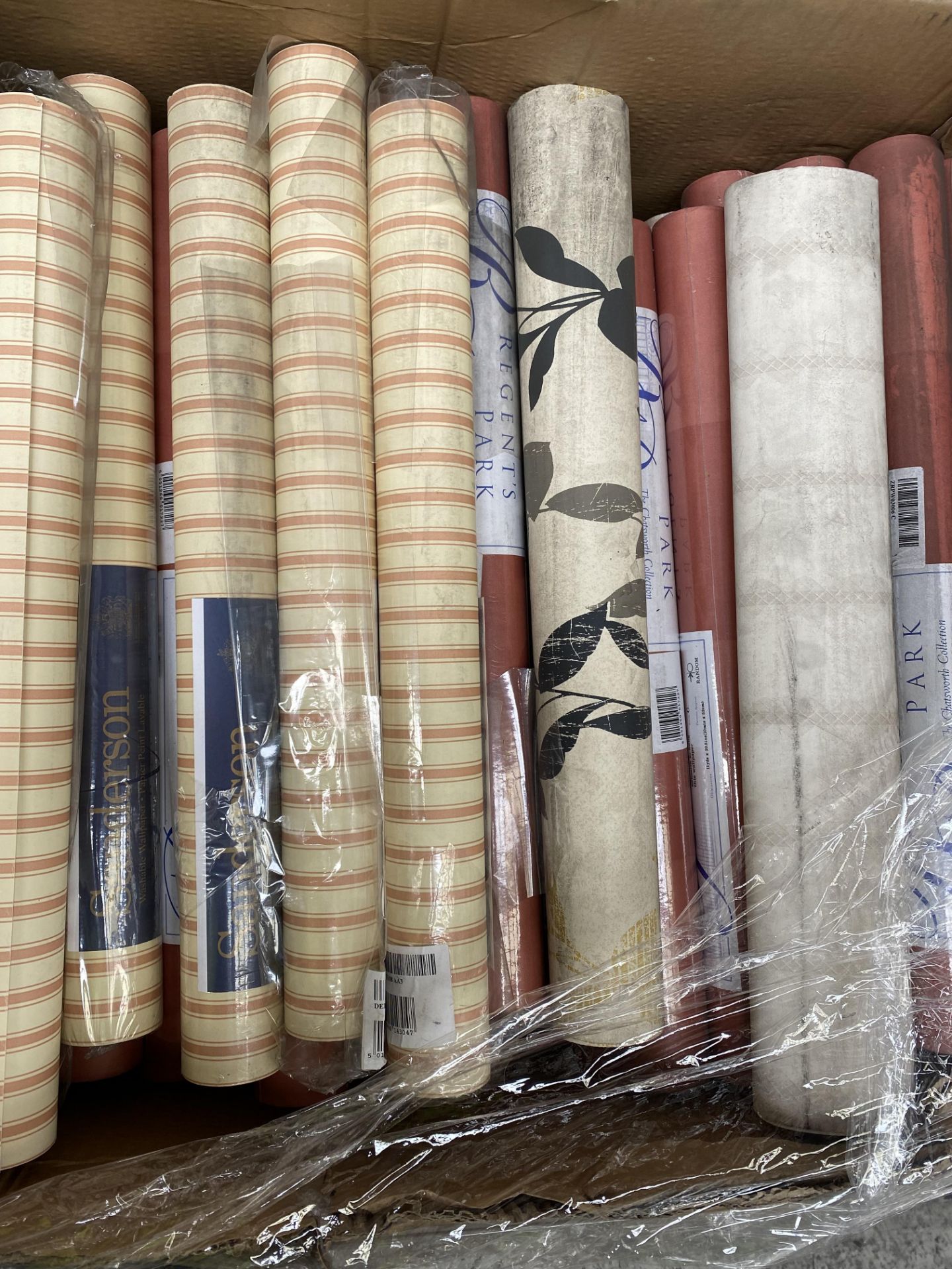 Large Quantity Of Various Rolls Of Wallpapers - Image 5 of 9