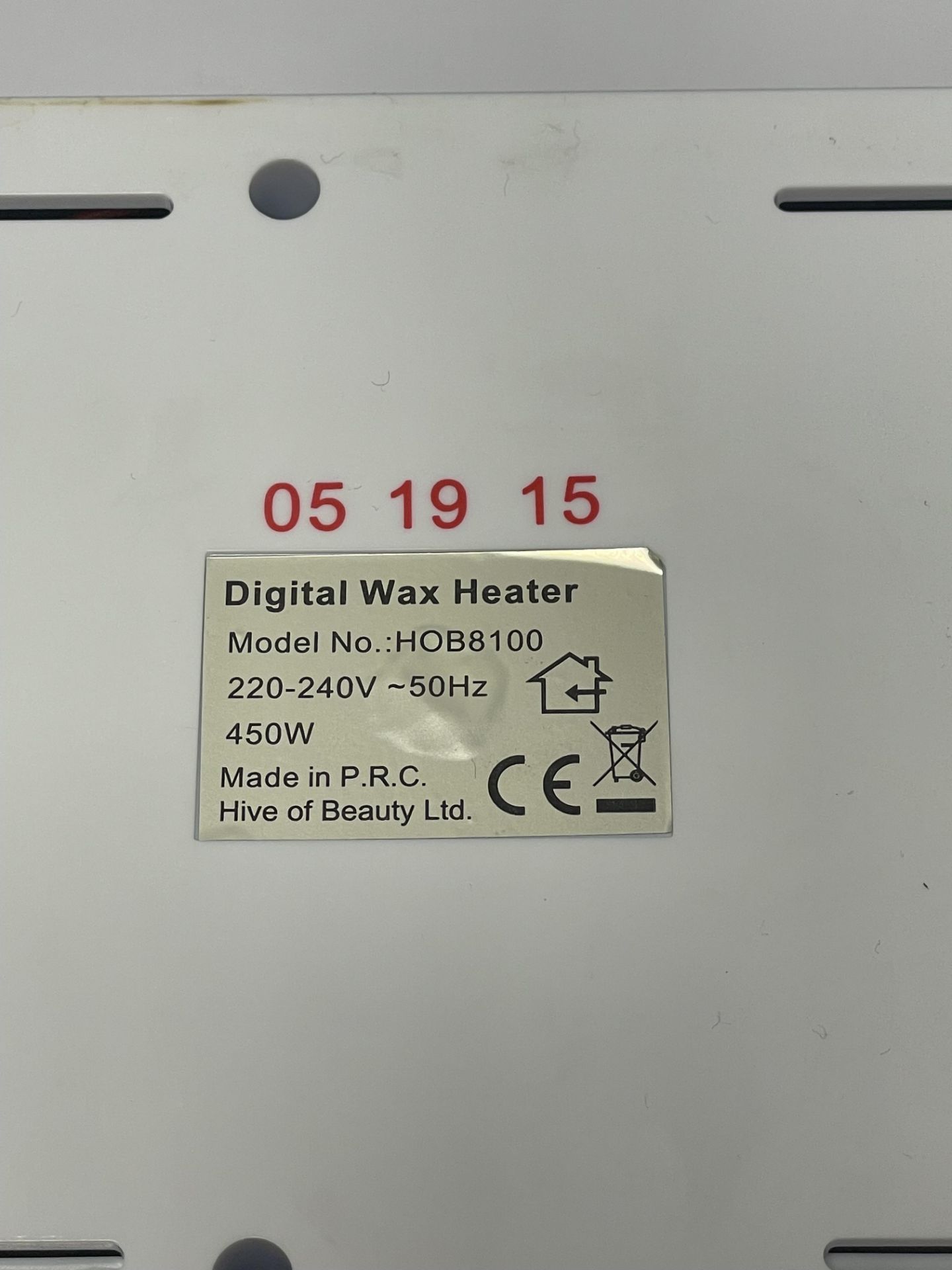 Hive of Beauty Digital Wax Heater | HOB8100 - Image 3 of 4