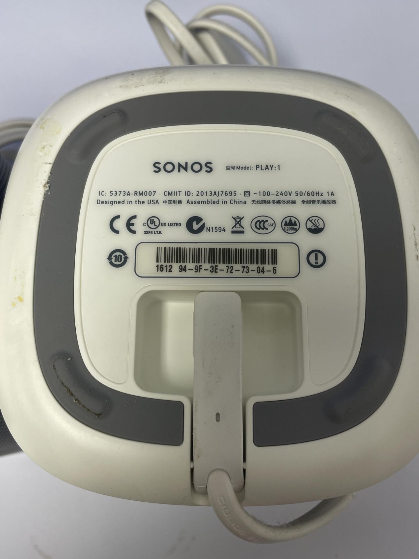 2 x Sonos Speakers | Play 1 - Image 4 of 4