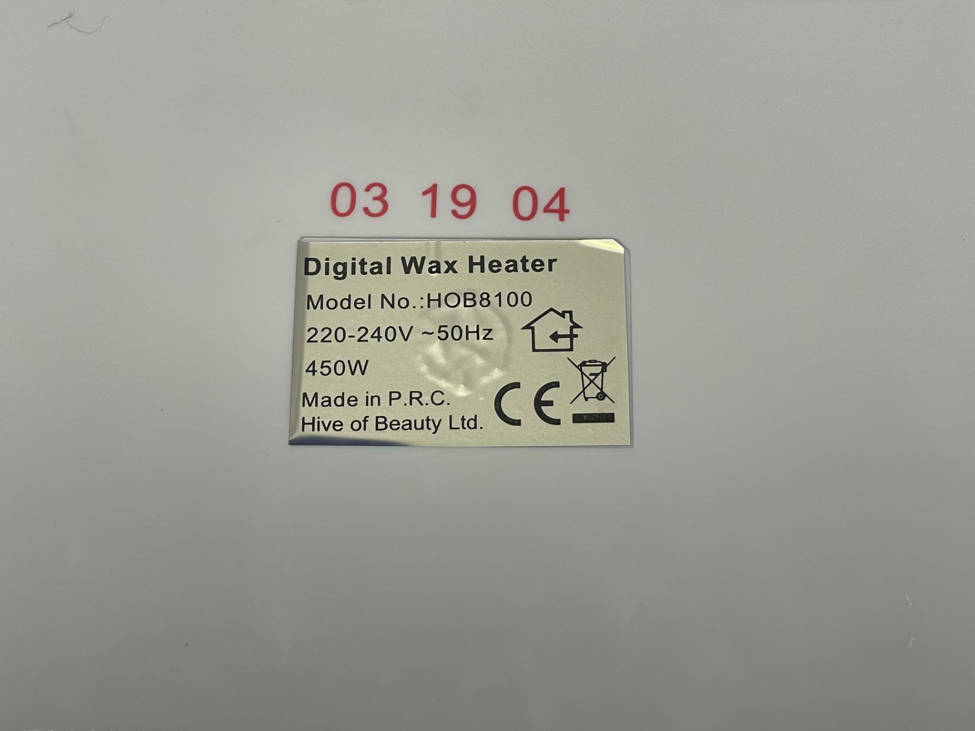 Hive of Beauty Digital Wax Heater | HOB8100 - Image 3 of 4