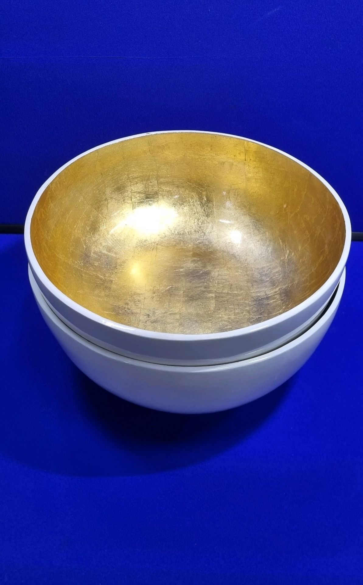 2 x White/Gold Bowls - Image 7 of 8