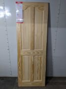 Ex Display Internal 4 x 4 Panel Clifton Pine Door