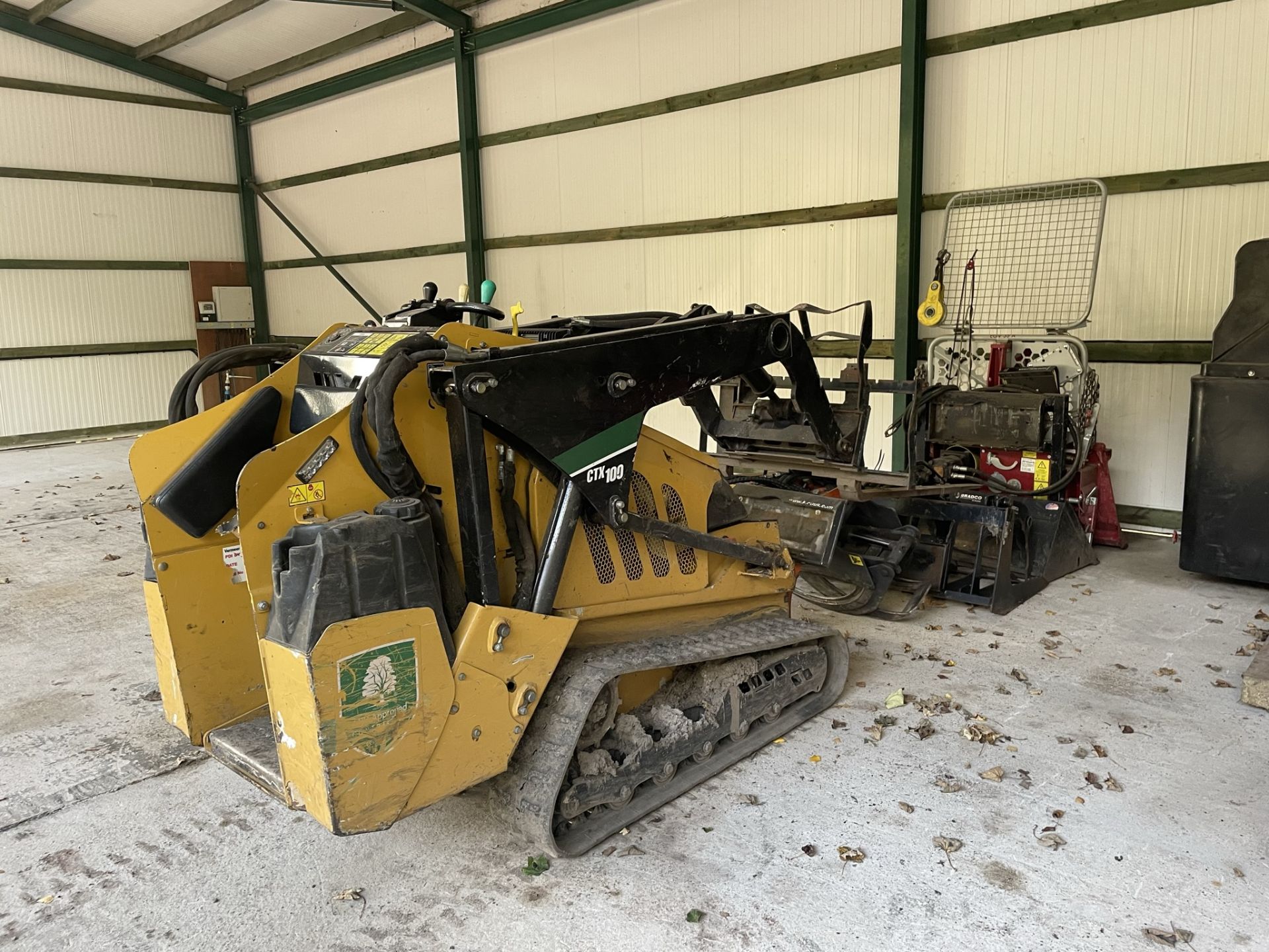 Vermeer CTX100 Mini Skid Steer w/ 4 x Attachments| YOM: 2017 | 900 Hours - Image 3 of 4