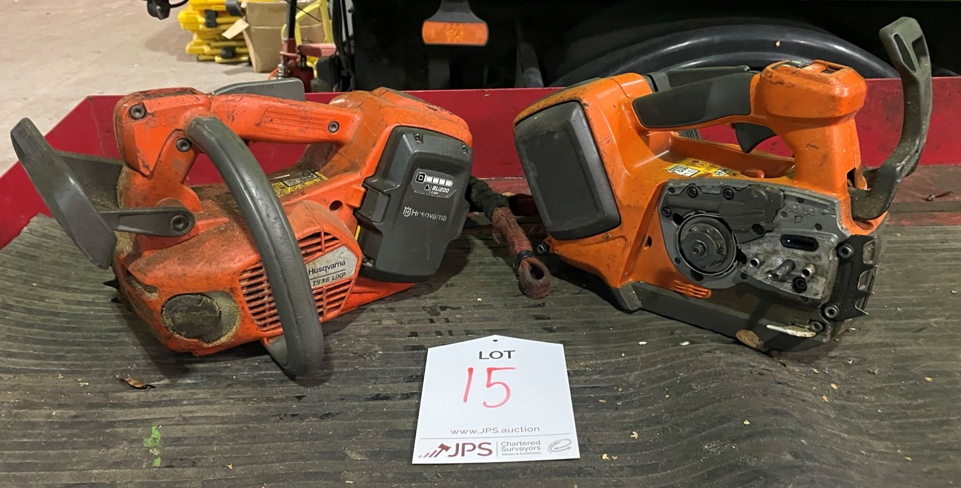 2 x Husqvarna T536LiXP Cordless Chainsaws | NO BLADES