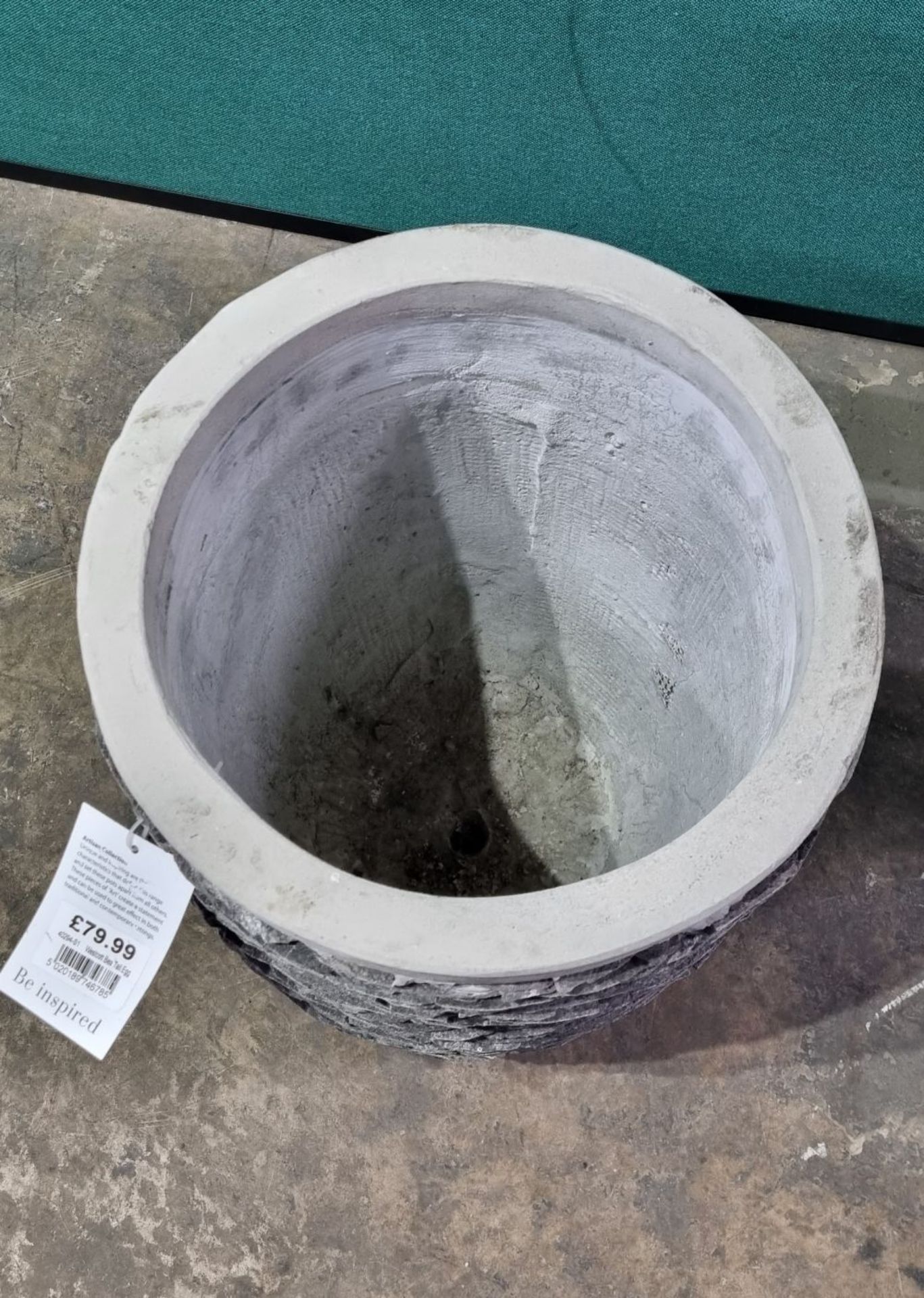 Mims Artisan Collection Westcott BEA 40294-S1 Tall Egg Slate Planter | 550mm x 350mm | RRP £79.99 - Image 4 of 5