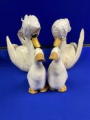4 x DCUK Swans/Ducklings