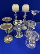 8 x Various Styles of Candlesticks