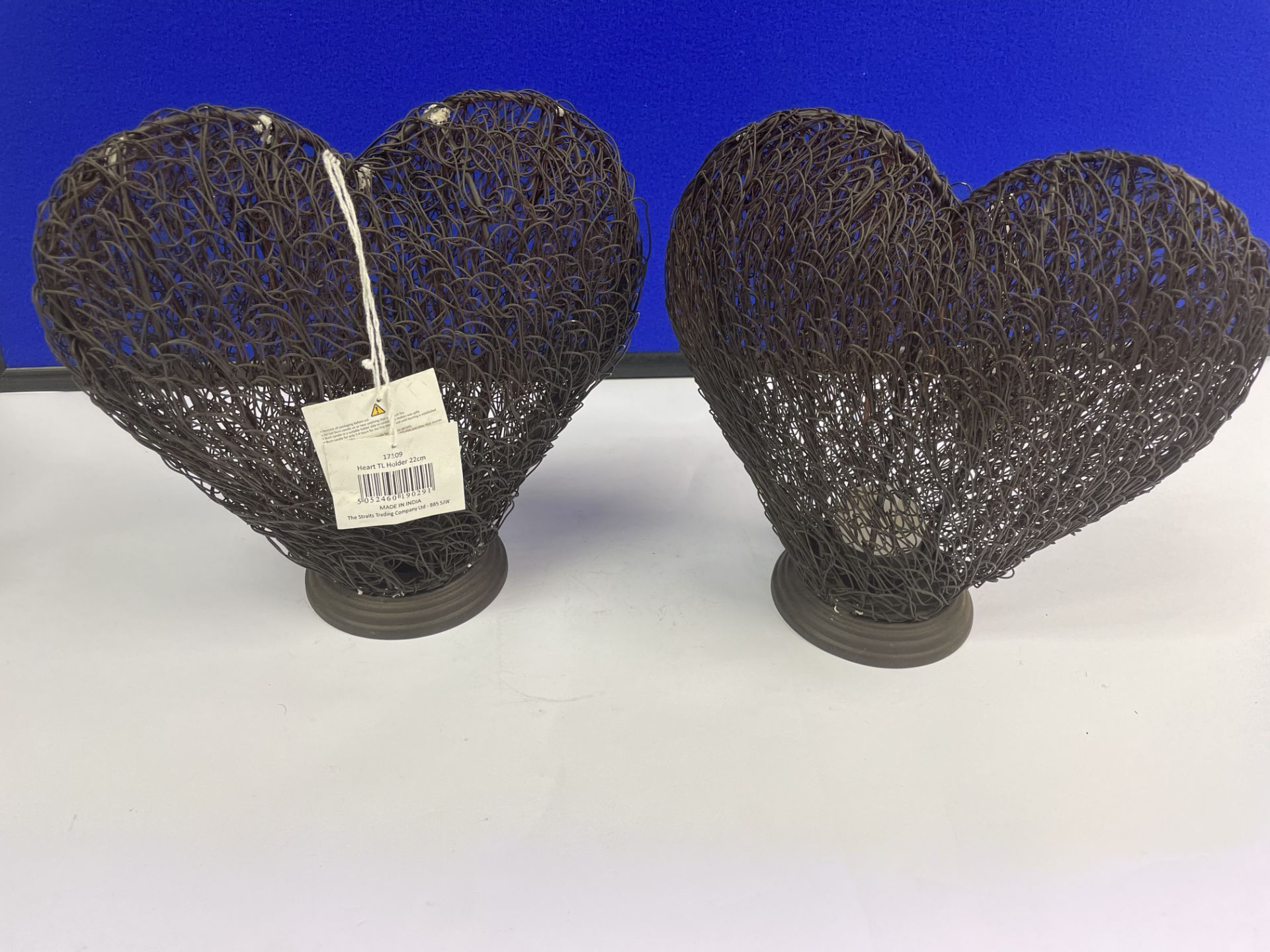 Pair of Heart TL Holders