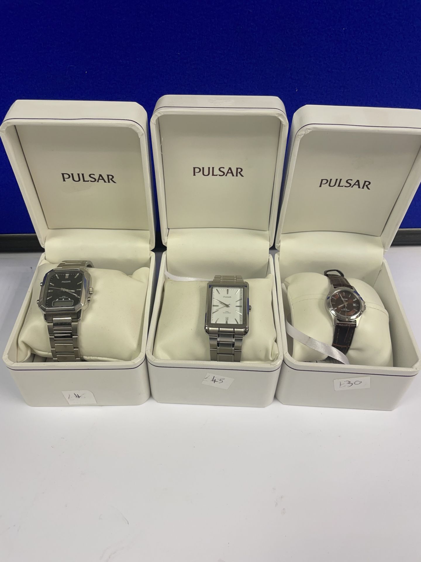 3 x Pulsar Watches