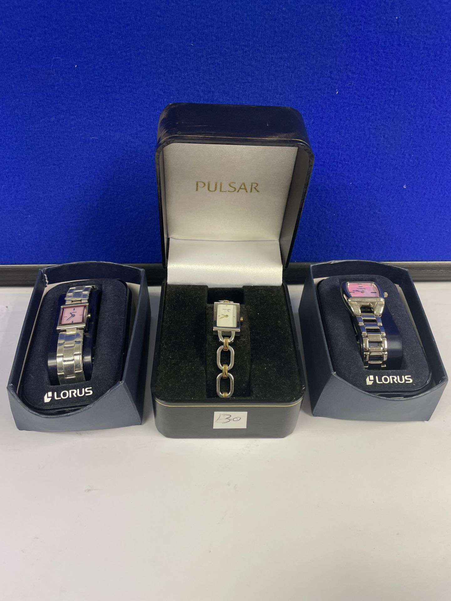 3 x Watches by Pulsar and Lorus