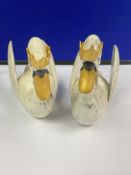 Pair of Swans with Crowns | Total RRP £58