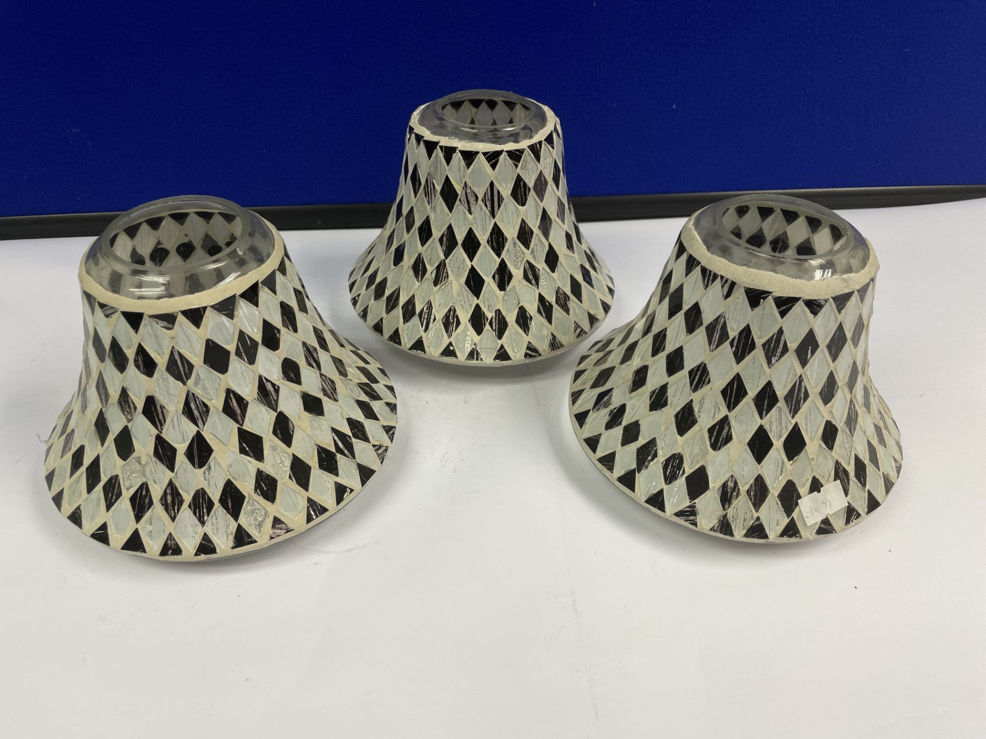 3 x Candle Jar Lamp Shades | 16cm