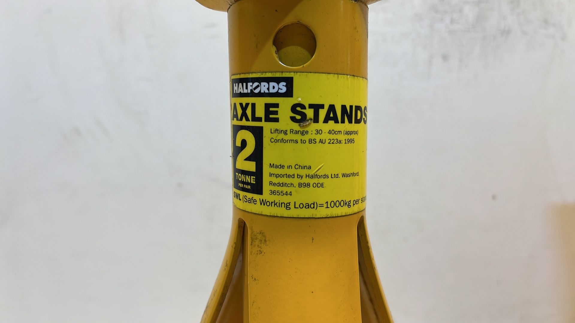 Pair Of Halfords 2 Tonne Axle Stands - Image 3 of 3