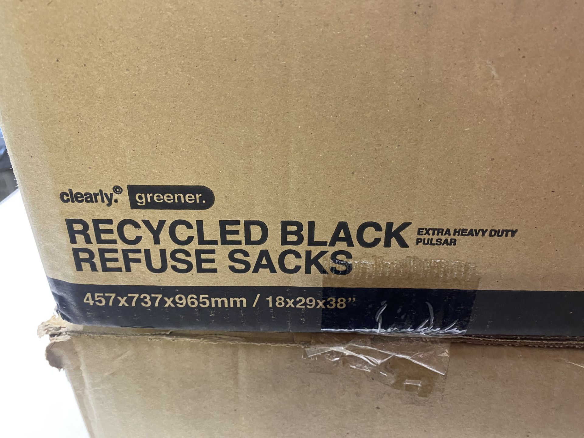 1000 x Various Black Refuse Sacks / Rubble Sacks / Bin Bags - See Pictures For Sizes - Image 2 of 5