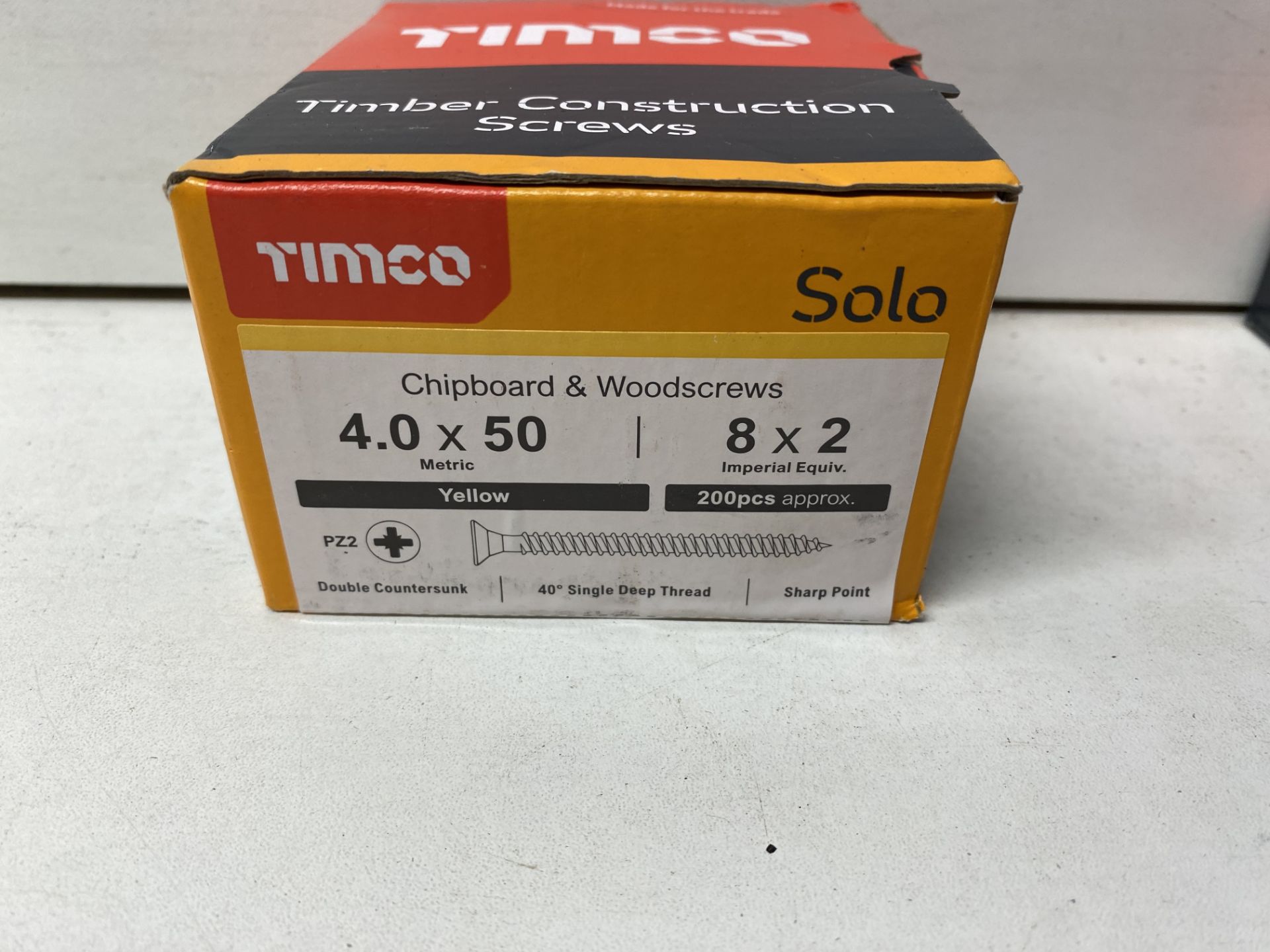 110 x Boxes Of Various Timco Timber Construction Screws As Seen In Photos - Image 9 of 16