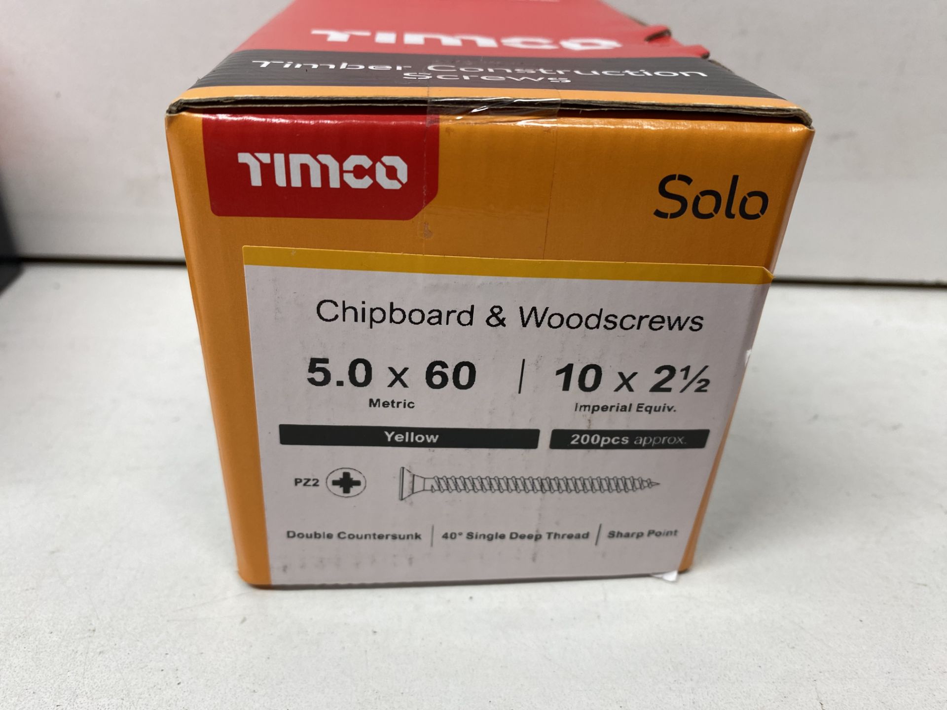 110 x Boxes Of Various Timco Timber Construction Screws As Seen In Photos - Image 6 of 16