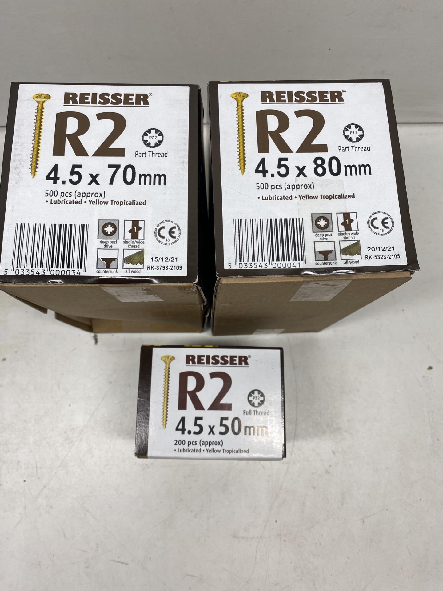 60 x Boxes Of Various Reisser Screws As Seen In Photos - Image 17 of 20