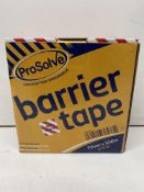 10 x Prosolve Barrier Tape 500m x 75mm Red and White