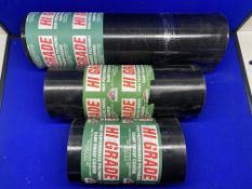 9 x Rolls Of Various Sized Hi Grade High Performance Polymeric Damp Proof Course As Seen On Photos