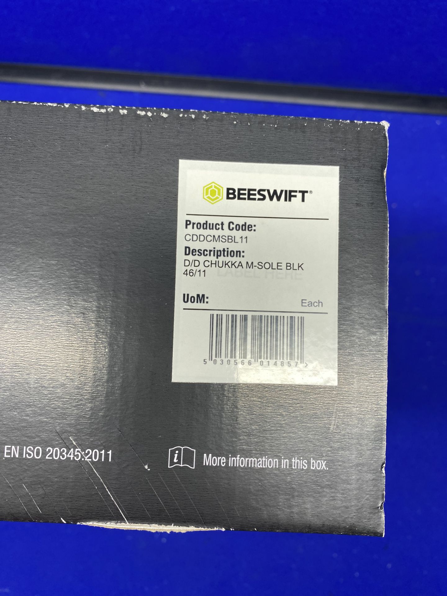 5 x Pairs Of Various Sized Click Footwear Beeswift 4 D-Ring Midsole Boots - See Description For Size - Image 8 of 9