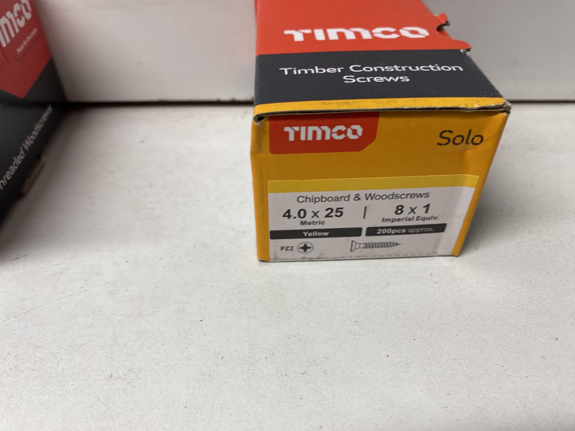 110 x Boxes Of Various Timco Timber Construction Screws As Seen In Photos - Image 12 of 16