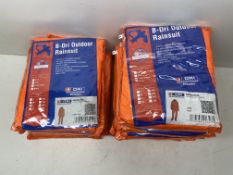 13 x Large/Extra Large B - Dri Outdoor Rainsuits - See Description