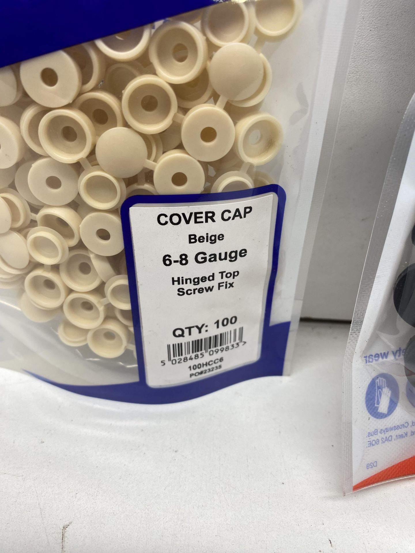 21 x Packs Of Various Fixing & Fasteners Cover Caps - See Description - Image 5 of 7