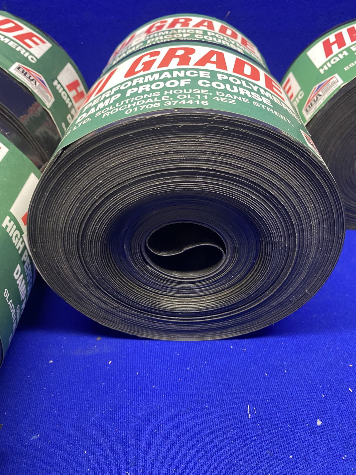 9 x Rolls Of Various Sized Hi Grade High Performance Polymeric Damp Proof Course As Seen On Photos - Image 12 of 14