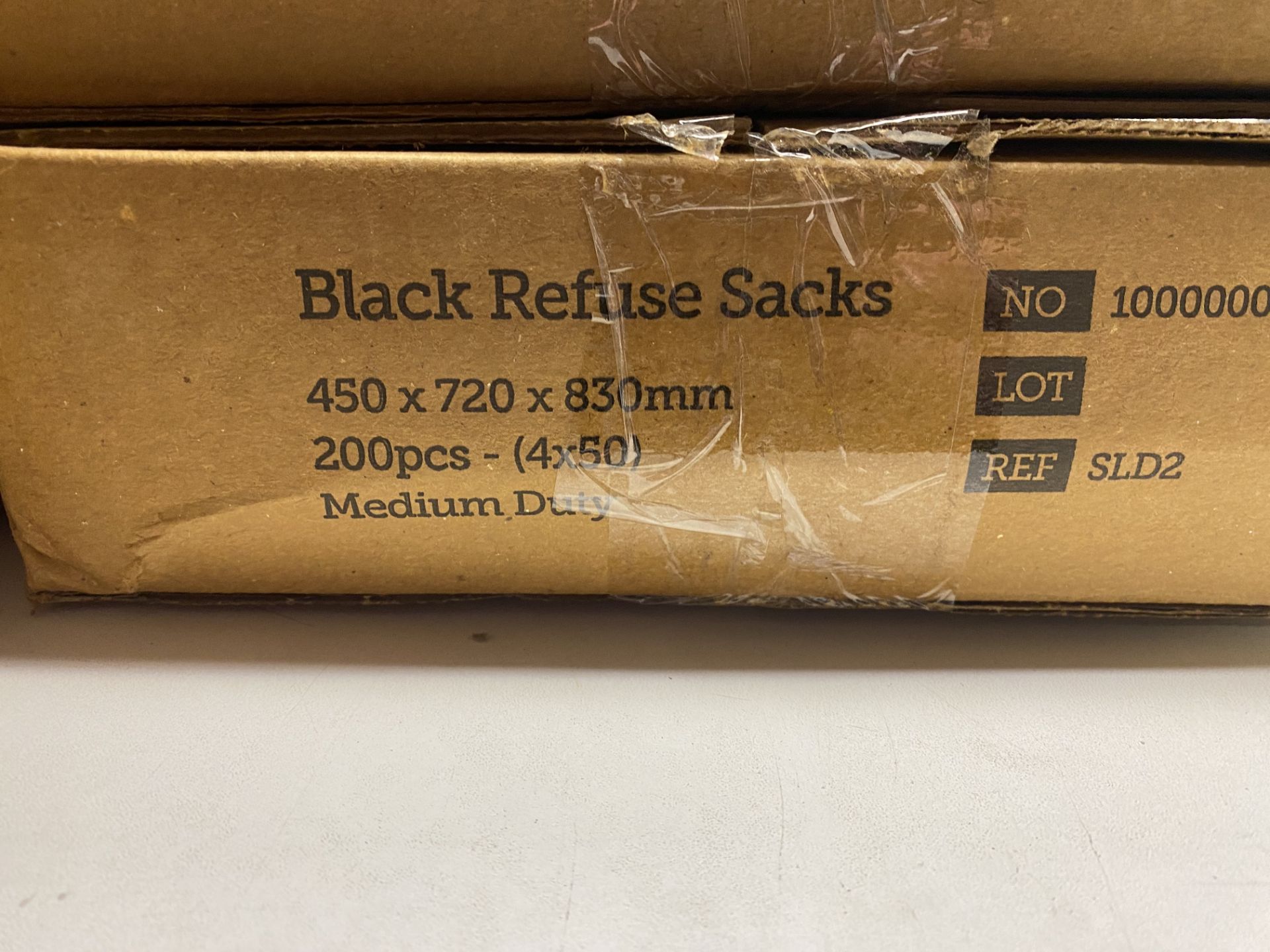 1000 x Various Black Refuse Sacks / Rubble Sacks / Bin Bags - See Pictures For Sizes - Image 5 of 5