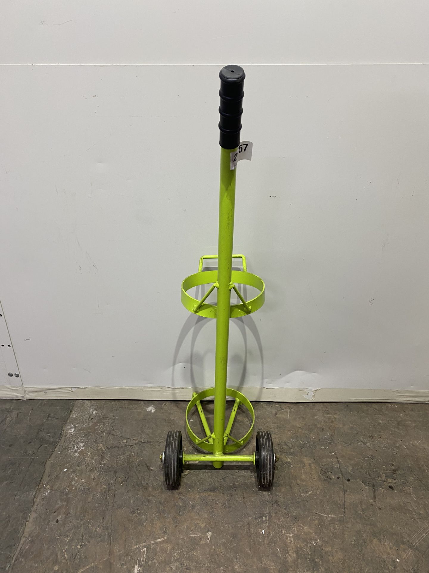 Green 2 Wheel Gas Cylinder Trolley - Image 3 of 3