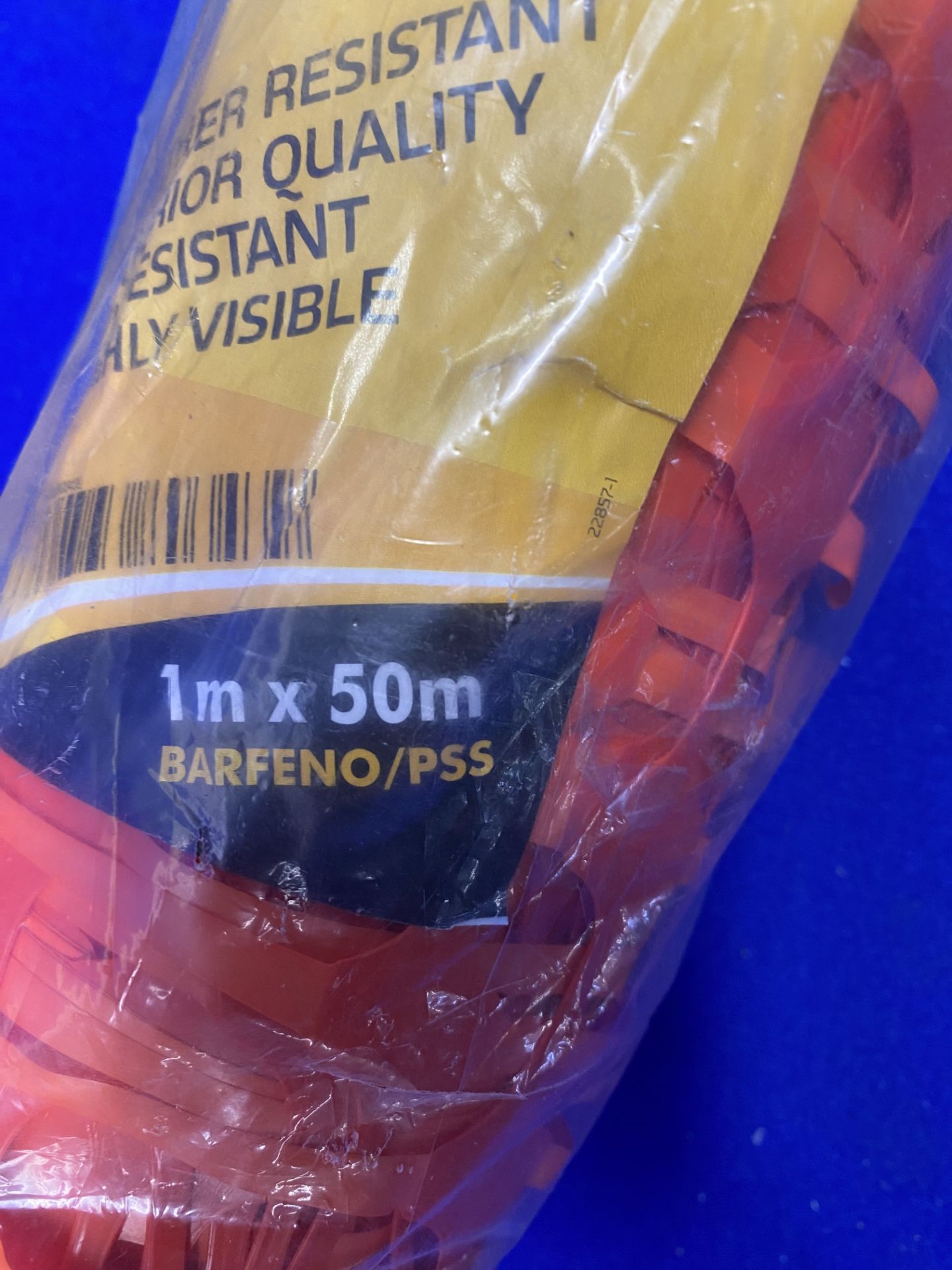 5 x ProSolve Premium Super Strong Barrier Fences - Orange - 1m x 50m - Image 4 of 4