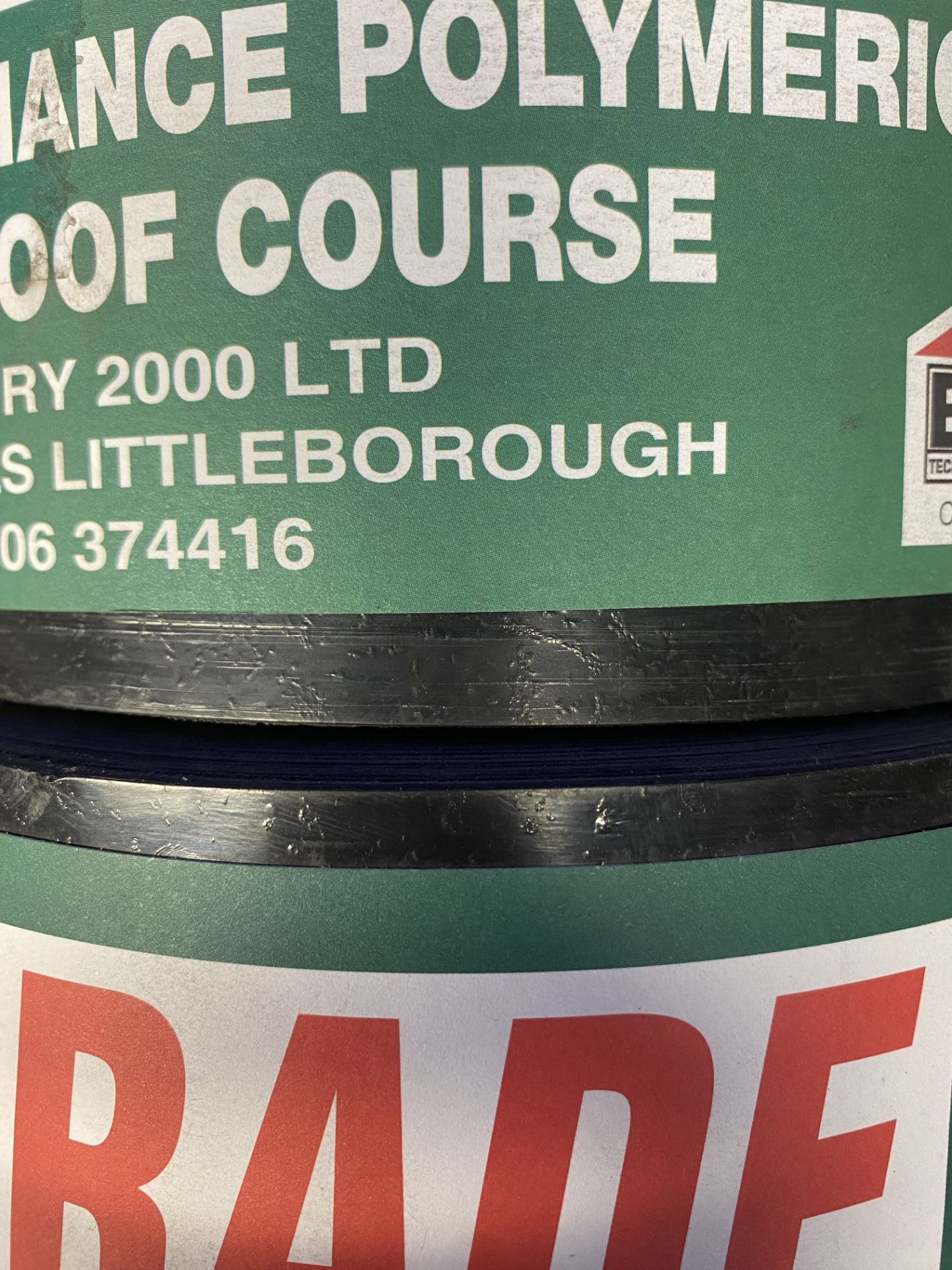 9 x Rolls Of Various Sized Hi Grade High Performance Polymeric Damp Proof Course As Seen On Photos - Image 11 of 14