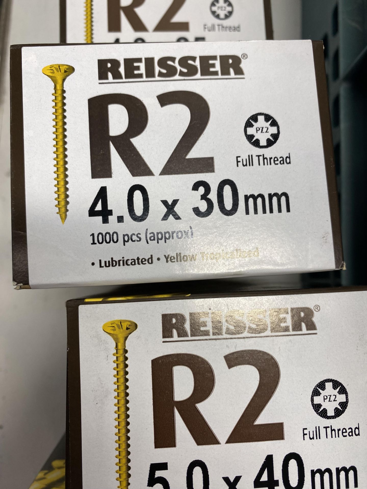 60 x Boxes Of Various Reisser Screws As Seen In Photos - Image 8 of 20