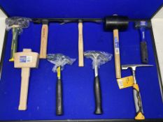 16 x Various Hammers, Mallets & Picks As Seen In Photos