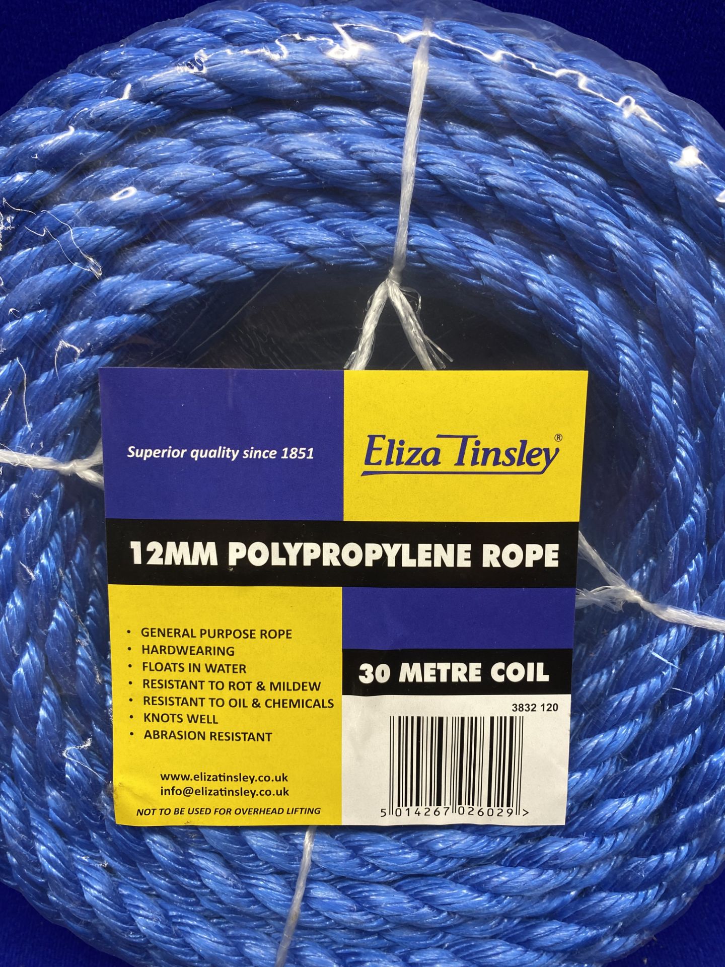 6 x Various Sized Coils Of Polypropylene Rope - See Description - Image 3 of 8