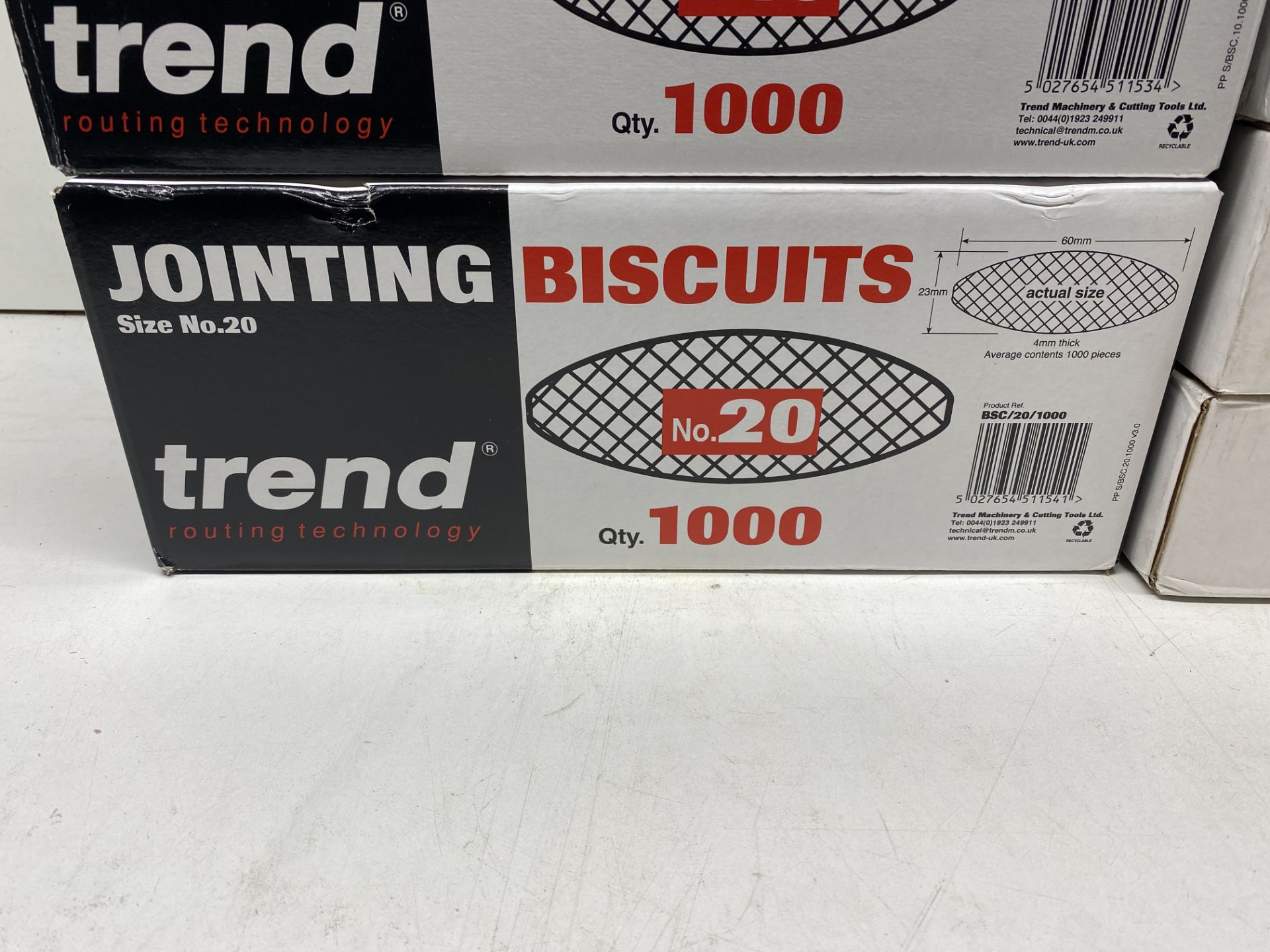 6000 x Various Sized Jointing Biscuits - See Description - Image 2 of 4