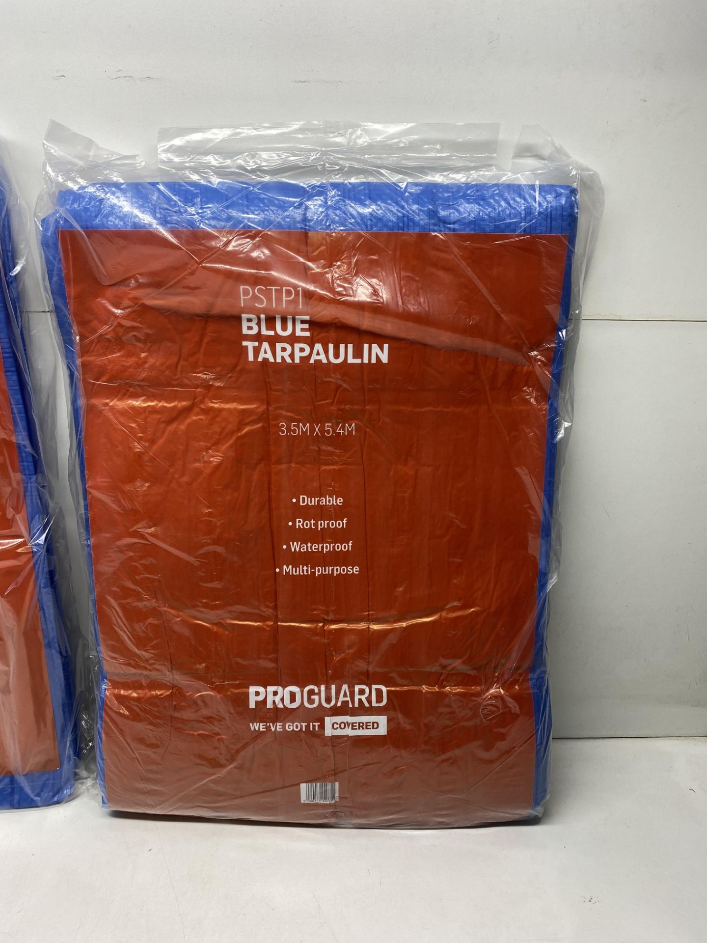 16 x Various Sized BLUE WATERPROOF TARPAULINS - Image 4 of 5