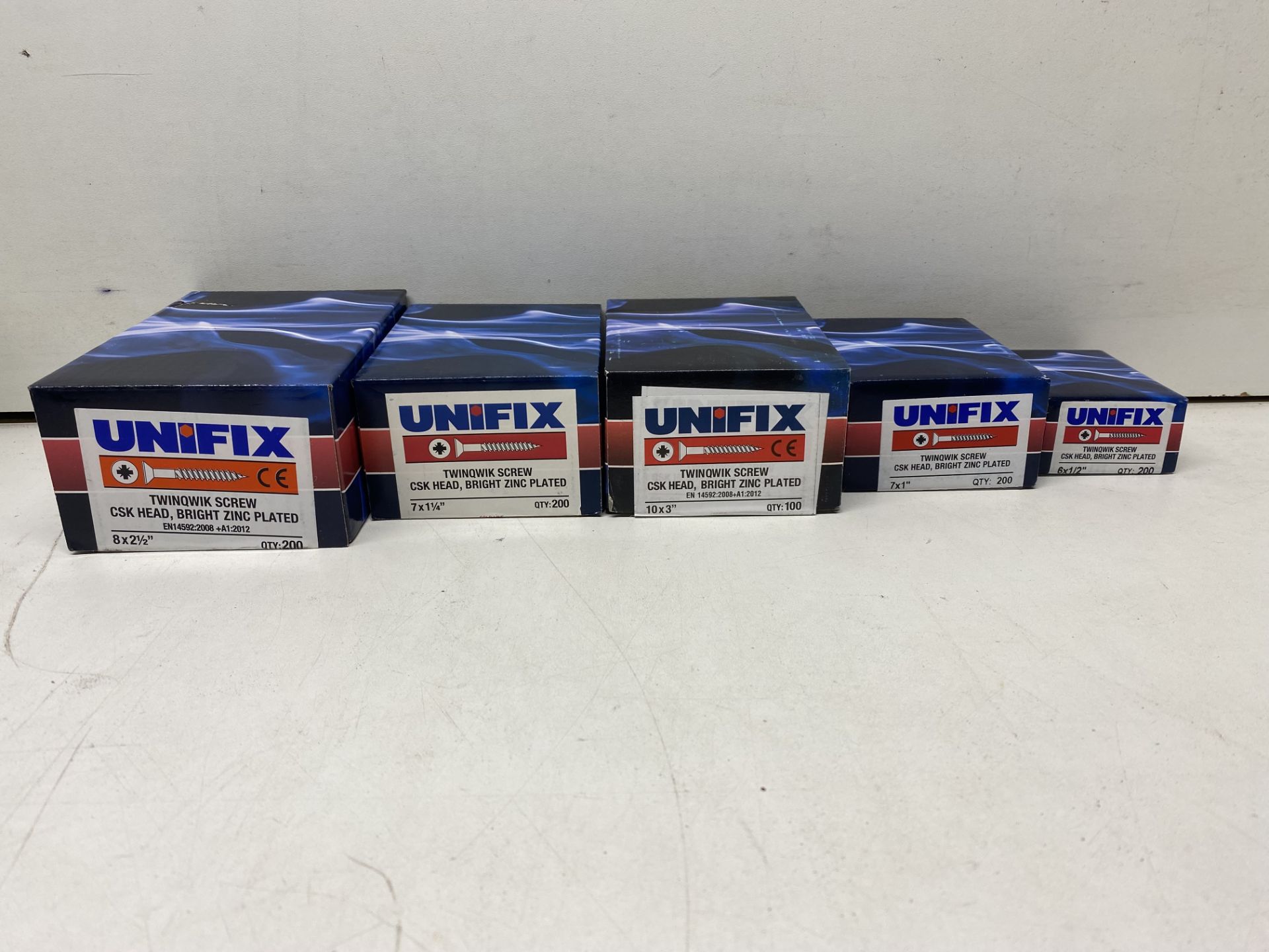 Approximately 65 x Boxes Of Various Sized Unifix Screws As Seen In Photos - Image 3 of 3