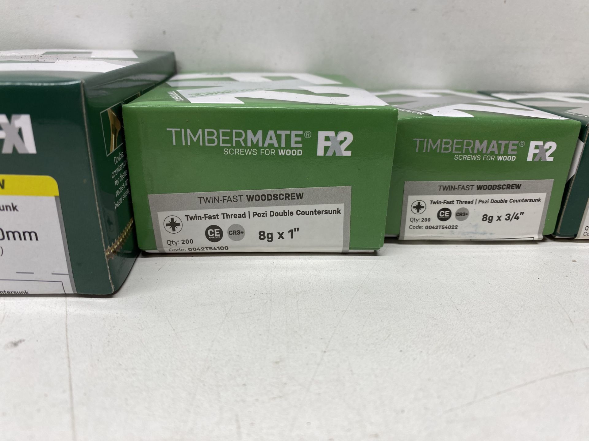 65 x Boxes Of Various Timber Mate Wood Screws As Seen In Photos - Image 6 of 8