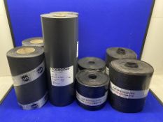 8 x Various Sized Rolls Of Damp Proof Course As Seen In Photos