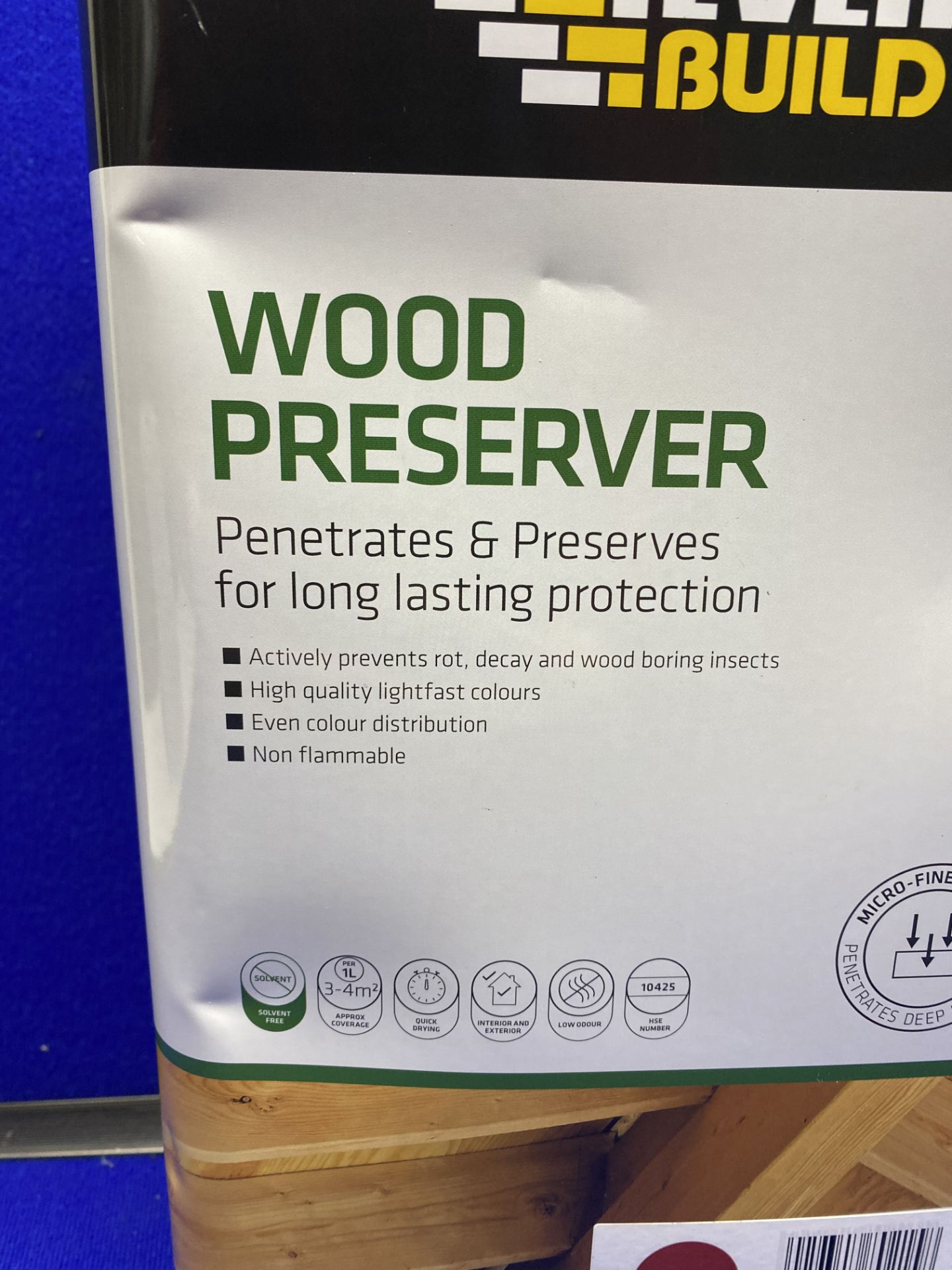 Mixed Lot Of 5L Cans Of Everbuild Wood Preserver & Everbuild Wood Treatment - See Description - Image 3 of 7