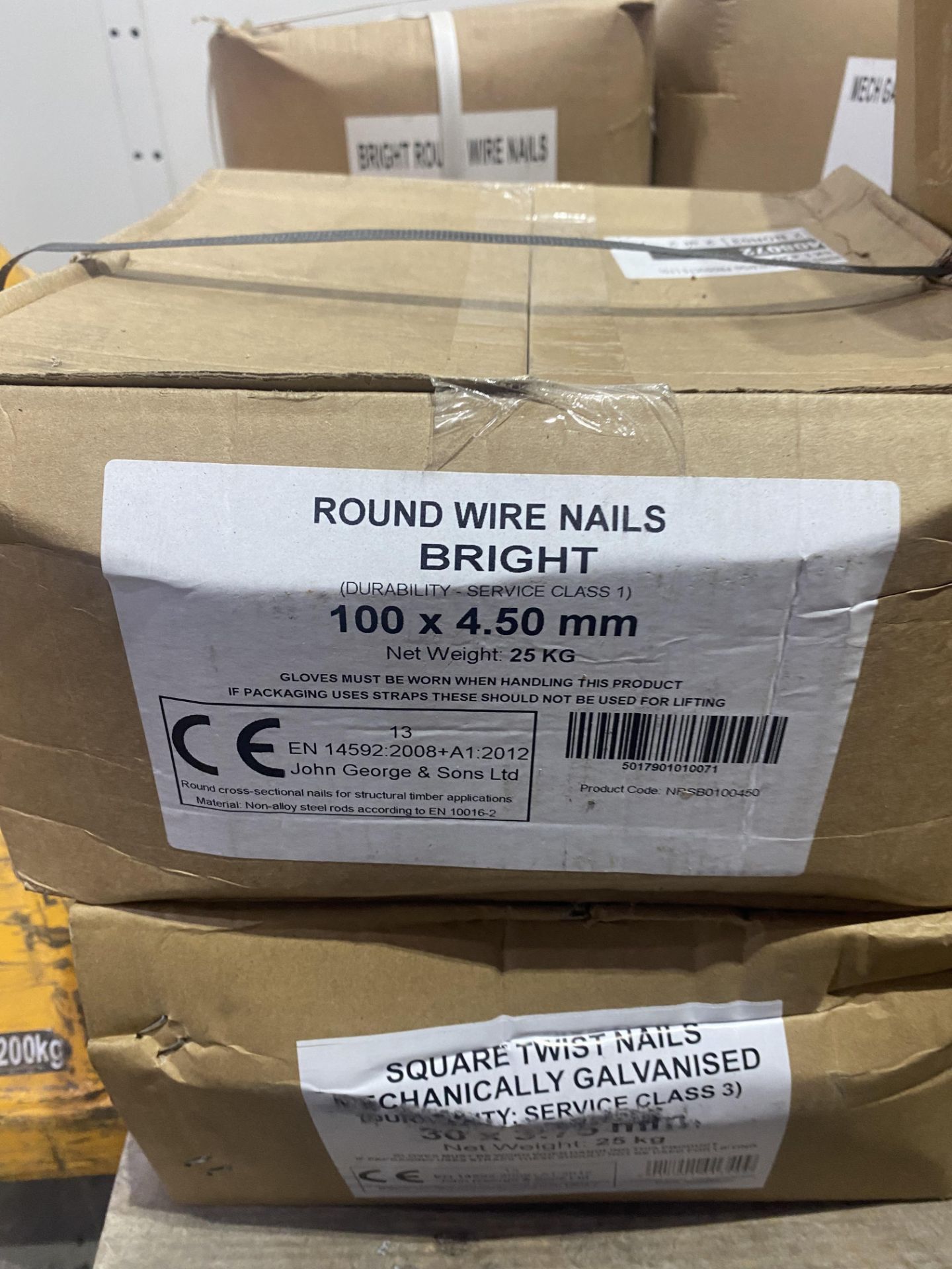 15 x Boxes Of Various Nails Inc. Wire Nails, Clout Nails, Shank Nails Etc As Seen In Photos - Image 12 of 20